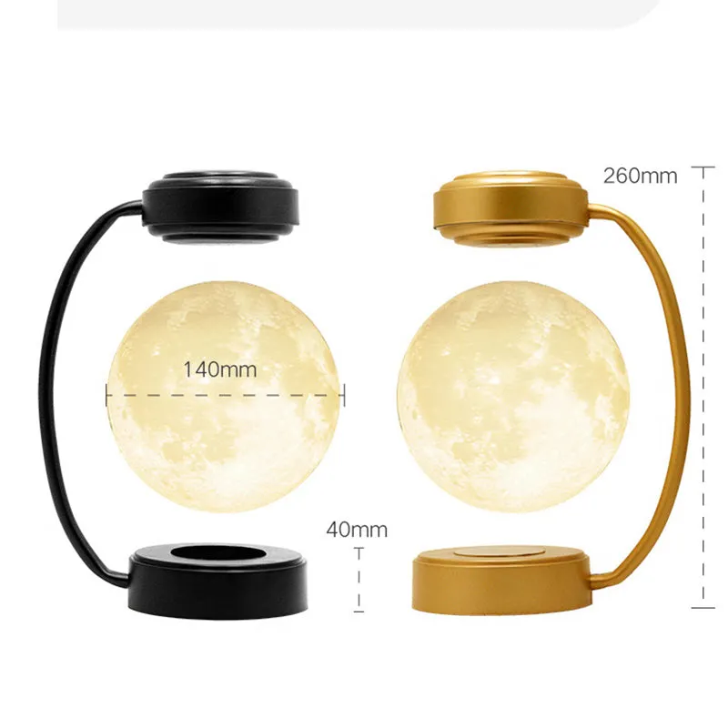 🌕 Luna Float | Magnetic Levitation Moon Lamp
