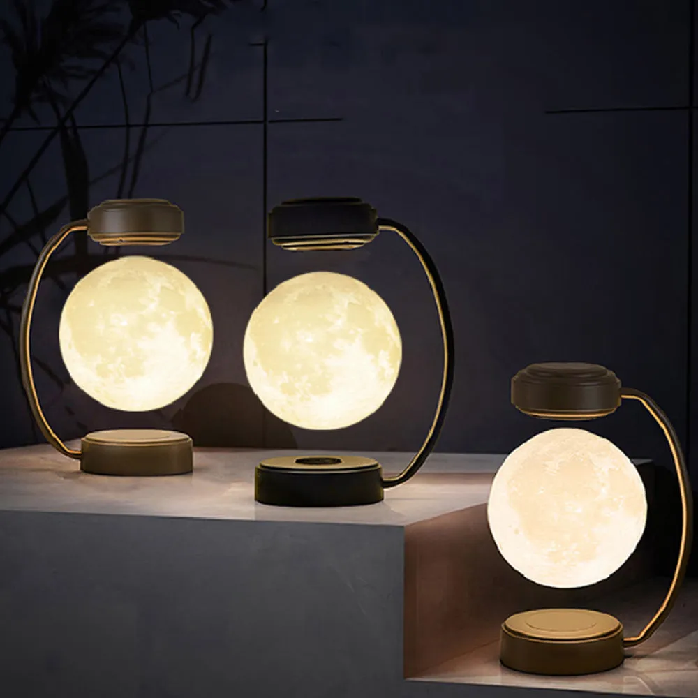 🌕 Luna Float | Magnetic Levitation Moon Lamp