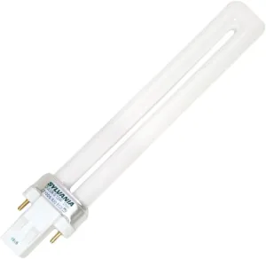 (10 Pack) Sylvania 21133 CF13DS/830/ECO 13-Watt 3000K 2-Pin Single Tube Compact Fluorescent Lamp