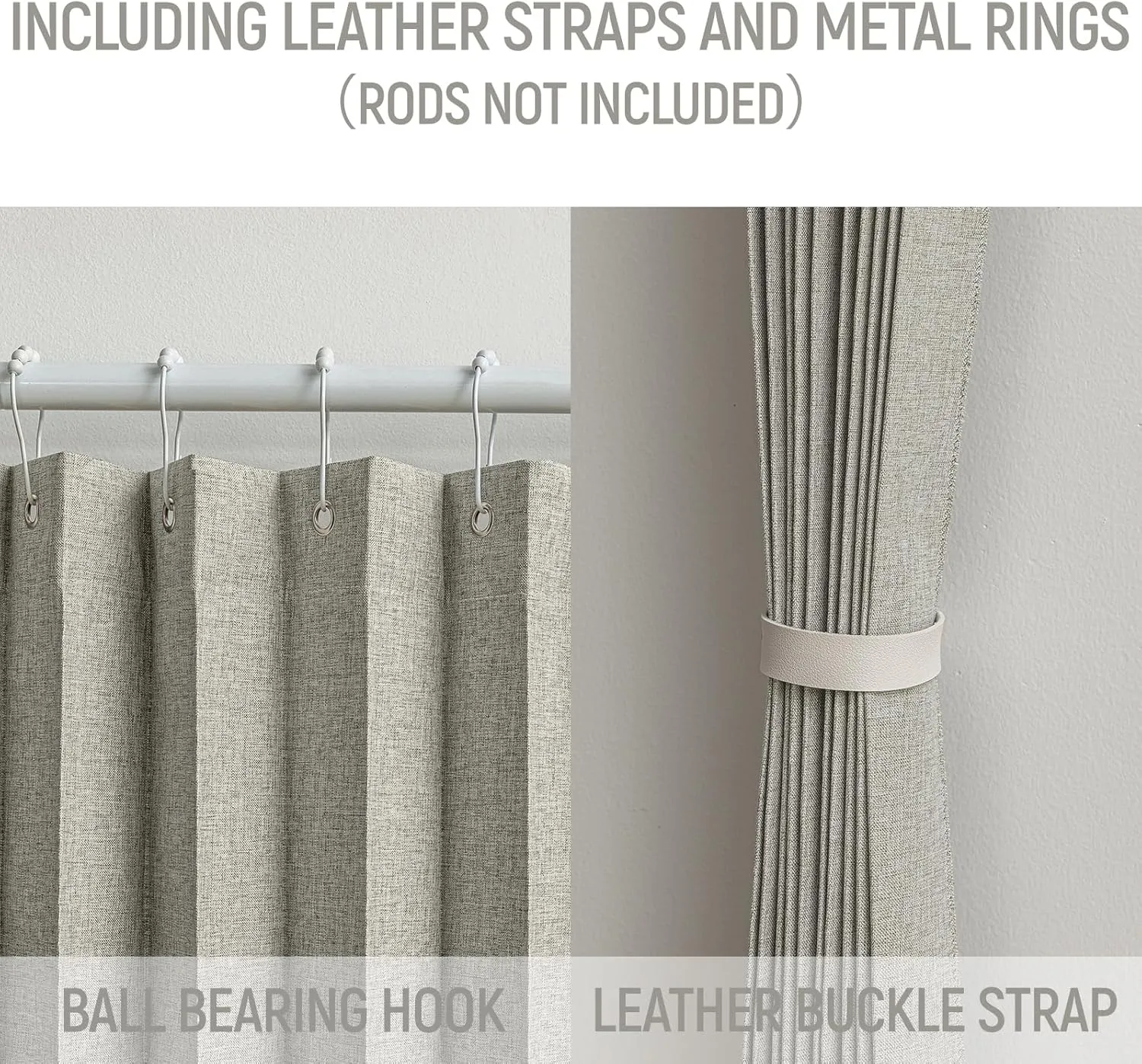 100% Blackout Magnetic Door Curtain Folding Door Accordion Door Closet Door Curtain Invisible Applicable Bedroom Room Living Room Doorway （Grey 42" W x 78" L 1 Panel