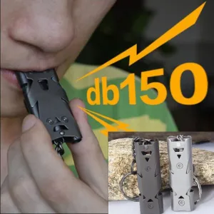 150 dB Stainless Steel High Decibel Whistle