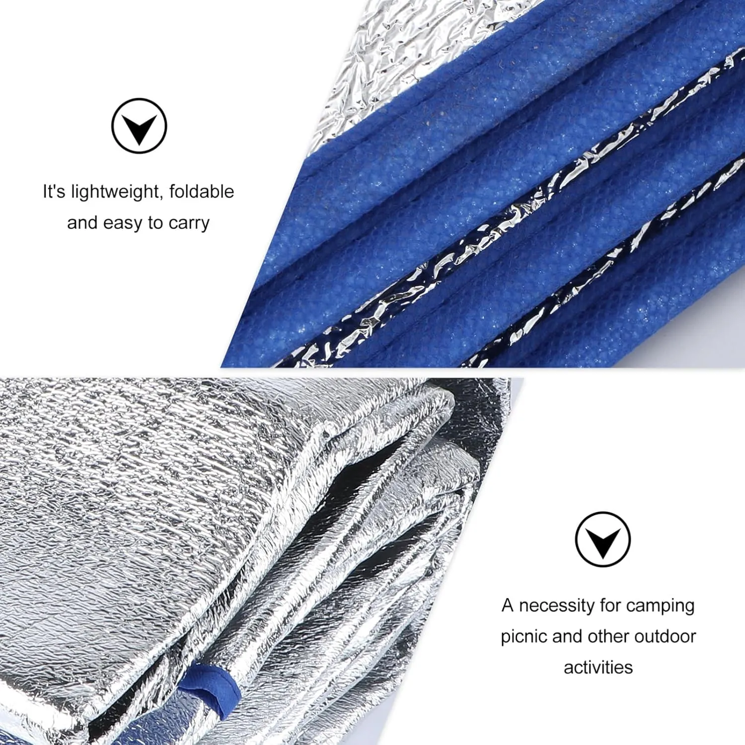 1pc Picnic Blanket Outdoor Dampproof Mat Camping Mat Picnic Mat