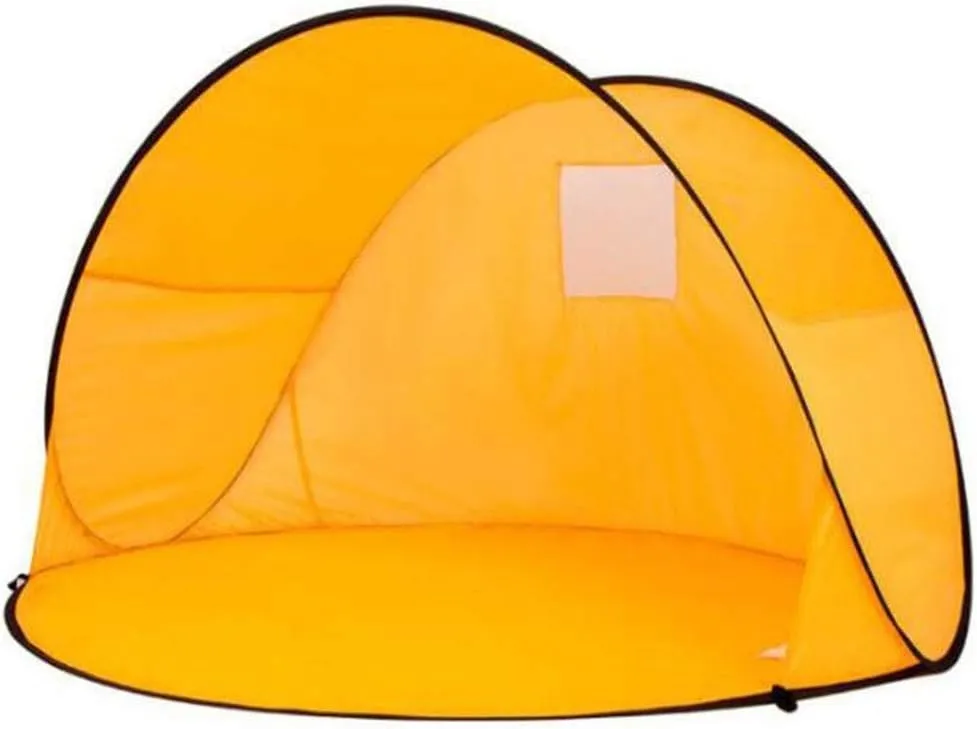 2 Person Beach Tent,Portable Pop Up Sun Shelter-Automatic Instant Family Canopy Tent for Camping,Fishing,Hiking,Picnicing-Outdoor Ultralight Canopy Tents with Carry Bag