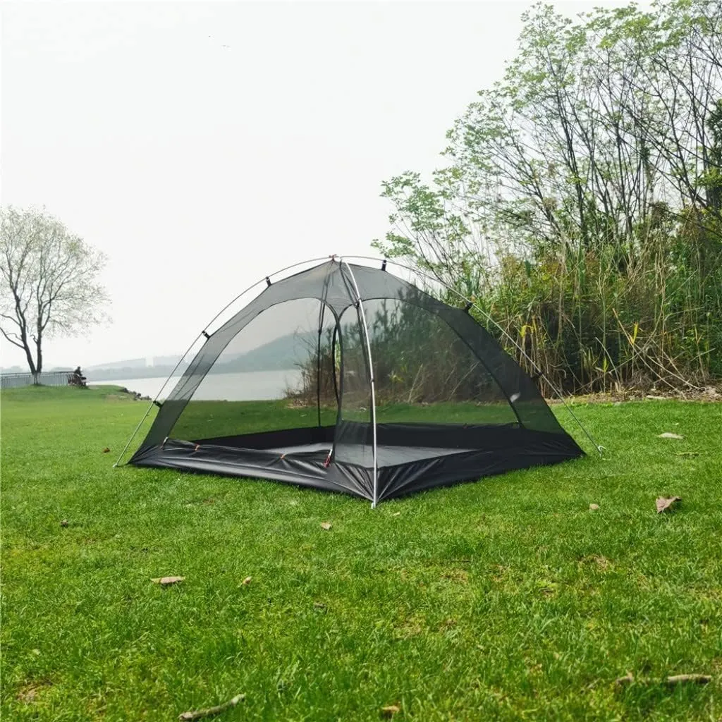 2 Person Mesh Self-Supporting Aluminum Pole Mountaineering Outdoor Activity(2 Person, MESH)