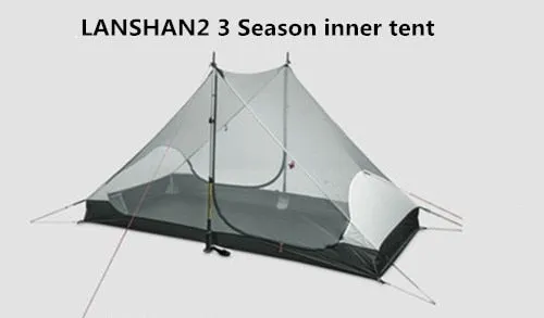 2018 LanShan 2 3F UL GEAR 2 Person Camping Tent