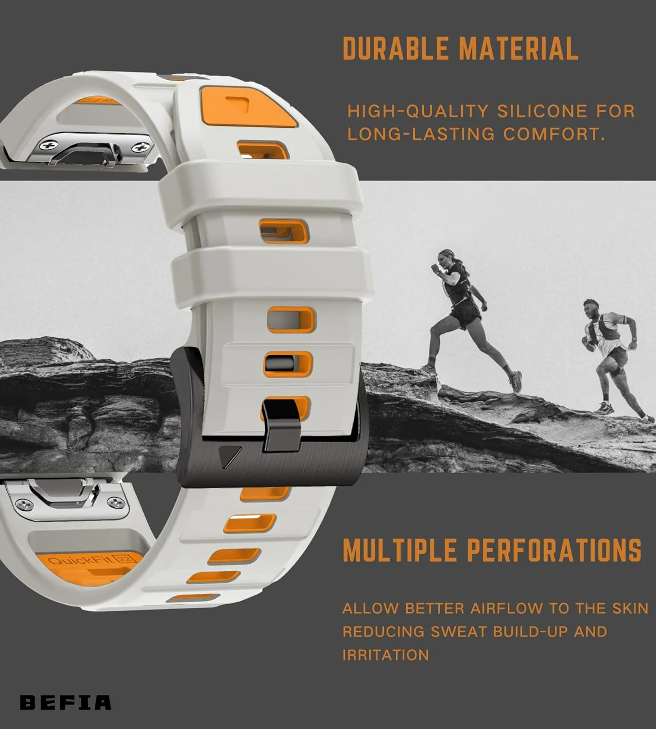 22mm Watch Band for Garmin fenix 8 47mm 5 6 fenix 7 sapphire solar band Quick Fit 22 Watch Bands for Garmin Watch Forerunner 965 955 epix gen 2 47mm Strap Comfort for Men Women