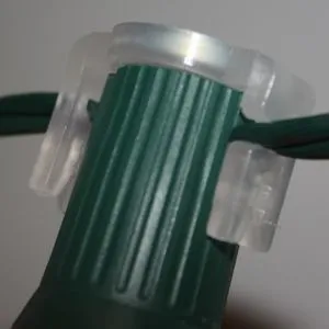 25 Magnetic Christmas Light Clips for C9 SPT-1 Cords