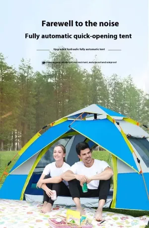 3-4 Double Automatic Camping Tent