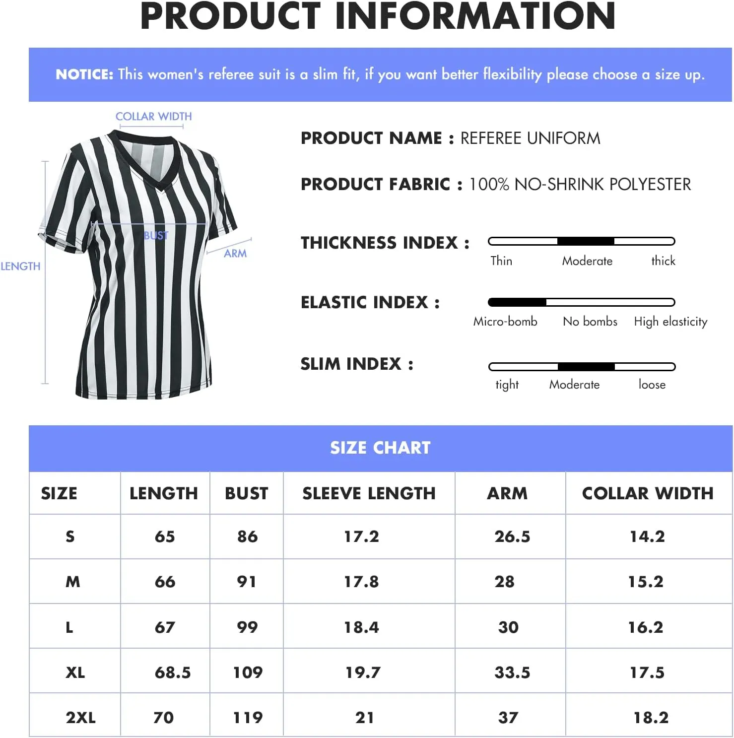 3 Pcs Women's Official Black & White Stripe Referee Shirt Zipper Collared V-Neck Referee Jersey ,Ref Whistle ,Yellow Penalty Flag for Basketball Football Soccer Refs Christmas Waitresses & Costume