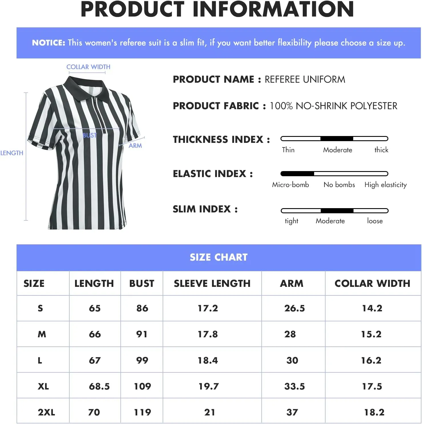 3 Pcs Women's Official Black & White Stripe Referee Shirt Zipper Collared V-Neck Referee Jersey ,Ref Whistle ,Yellow Penalty Flag for Basketball Football Soccer Refs Christmas Waitresses & Costume