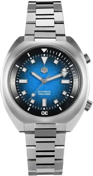 42mm Compressor Diver Watch SN0066 Stainless Steel Stunning Gradient Dial