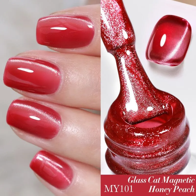 6 Colors Water Light Cat Magnetic Gel Polish Set 10ml
