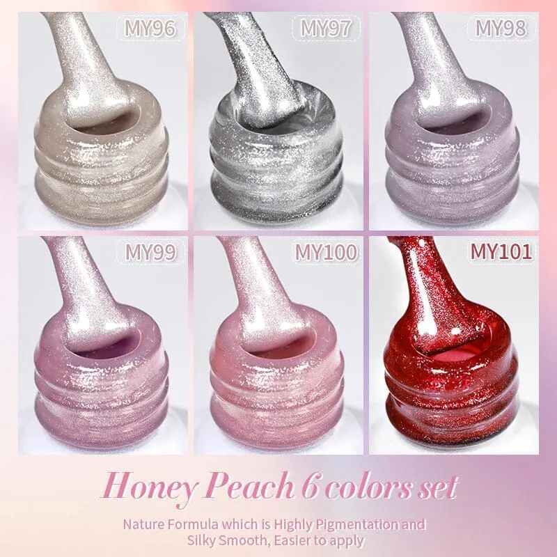 6 Colors Water Light Cat Magnetic Gel Polish Set 10ml