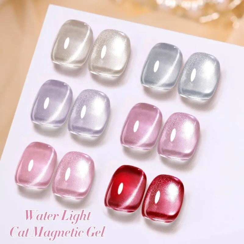 6 Colors Water Light Cat Magnetic Gel Polish Set 10ml