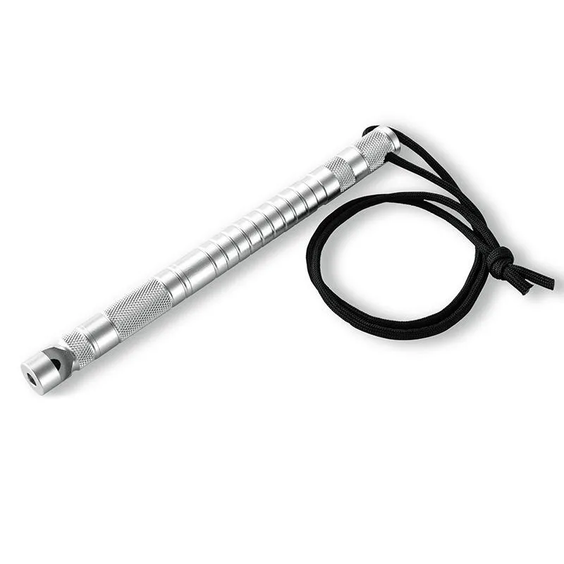 6in1 Outdoor Multifunctional Fishing Lighter Flint Magnesium Rod Field Fire Equipment Outdoor Fire Survival Tactical