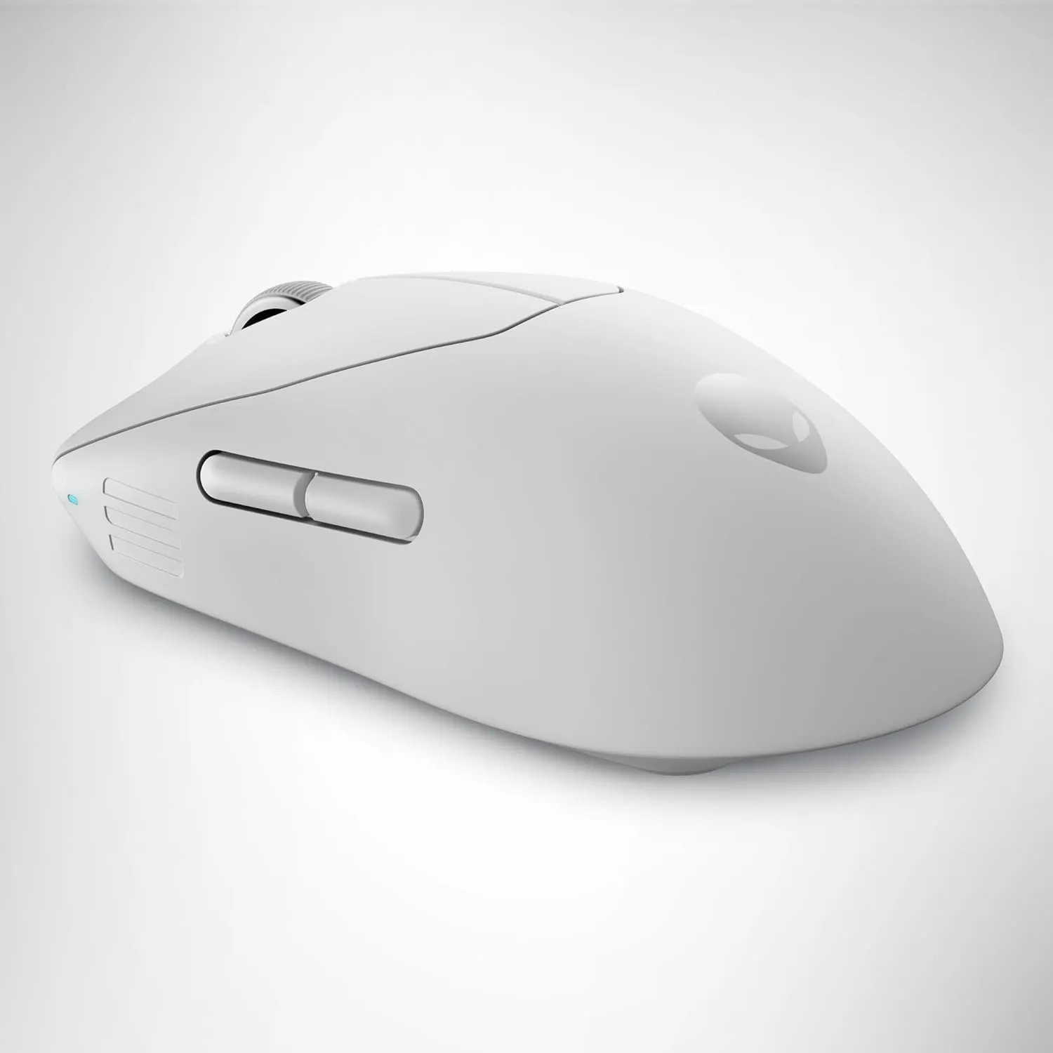 Alienware Pro Wireless Gaming Mouse - 2.4GHz Gaming Wireless/USB Wired Connectivity, Adjustable DPI, Optical Sensor Technology, 6 Programmable Buttons, 650 IPS Sensor Max Speed - Lunar Light