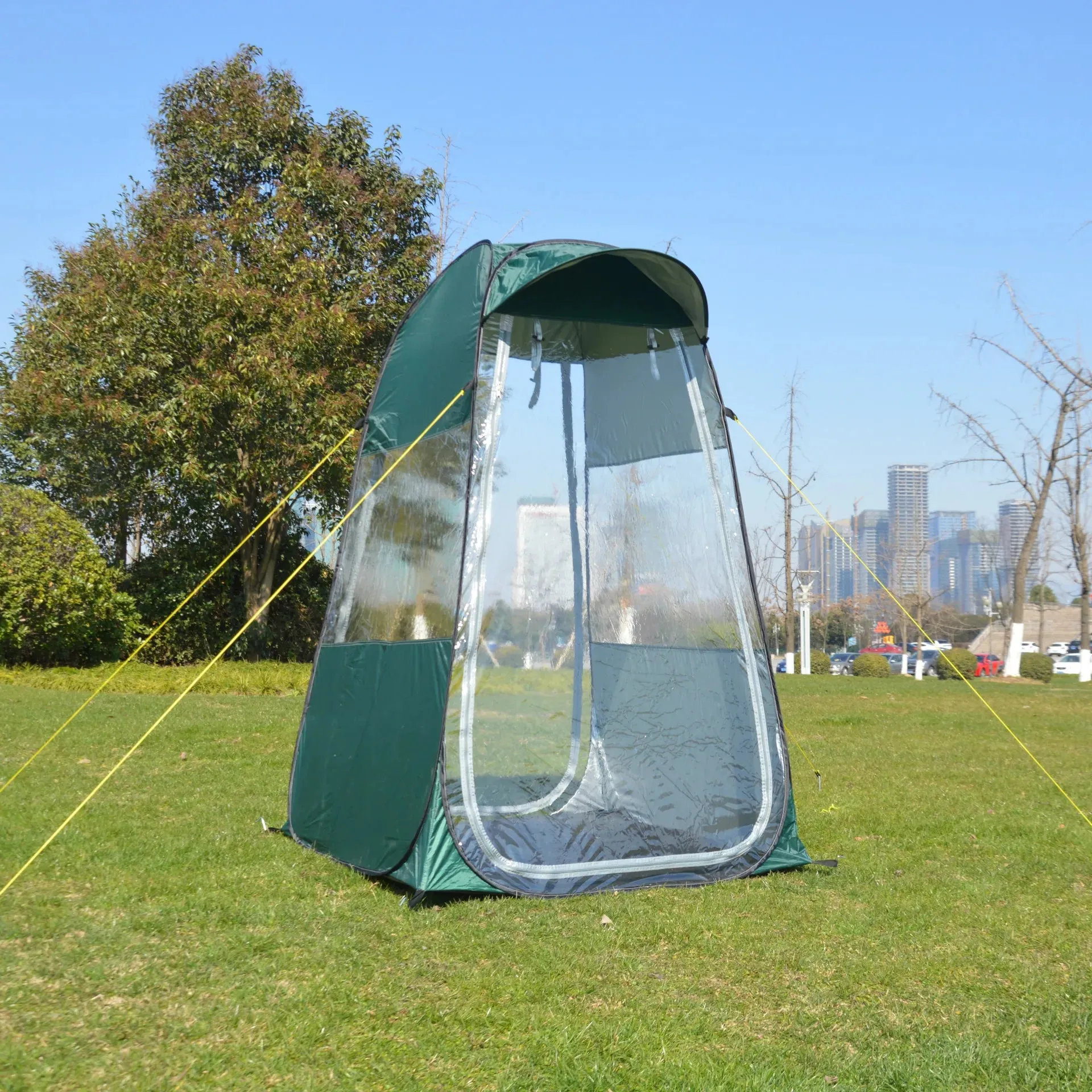 All in One Camping Shower and Toilet Tent