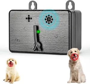 Anti Barking Device,4 Modes Dog Barking Control Devices,Bark Deterrent Outdoor Indoor, Switchable Barking Controller,Stop Barking Dog Devices Up to 50 Ft Range,Suitable for Small,Medium and Large Dogs