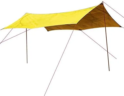 Anti-Sun 20D Silicon with Silver Coating Outdoor Large ul Ultralight Camping tarp shelter