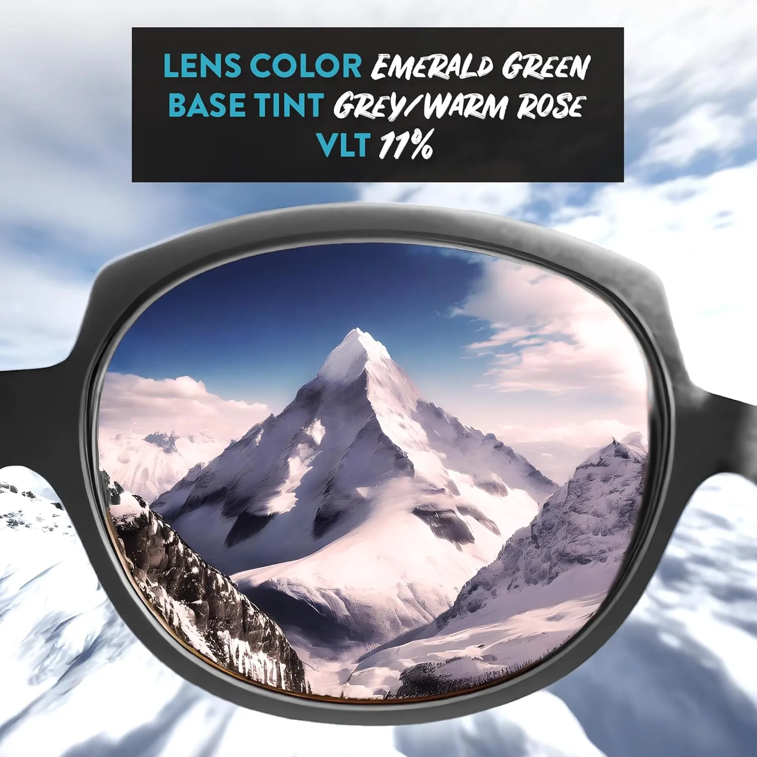 Apex Lenses Replacement Lenses for Pelagic Fish Whistle Sunglasses