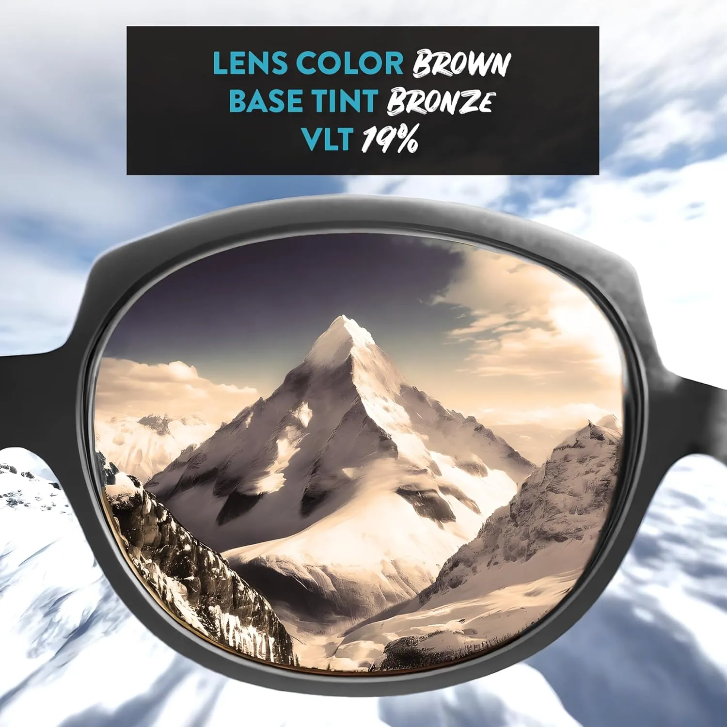 Apex Lenses Replacement Lenses for Pelagic Fish Whistle Sunglasses