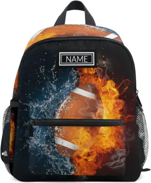 Aslsiy Custom Toddler Backpack Personalized Kids Backpack School Backpack with Chest Strap Preschool Nursery Travel Bag