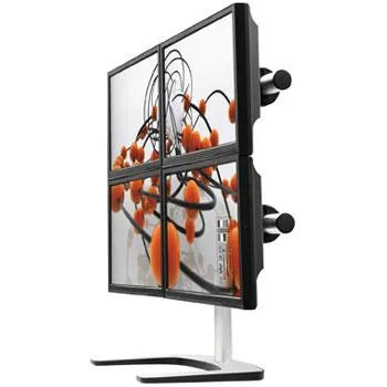 Atdec Freestanding Quad Monitor Desk Mount