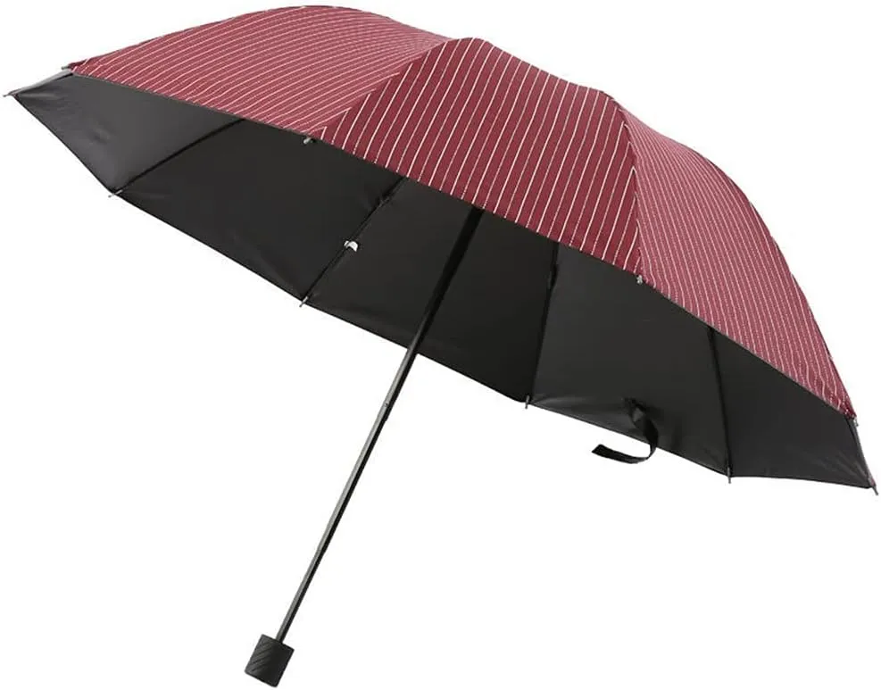Automatic Golf Umbrella Windproof Waterproof Three Fold Sunproof Extra Large Umbrellas Folding Umbrella Parasol (Color : D) (B)