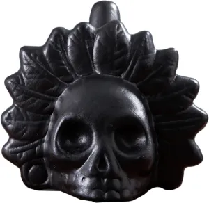 Aztec Death Whistle Loudest - Authentic,Hyper and Self Defense Whistle at 125  Decibels - Weird and Funny Musical Gifts for Adult and Teenager.