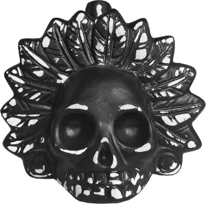 Aztec Death Whistle, Up To125  Decibels Loud Real Screaming Aztec Death Whistle Loudest, Real Screaming Aztec Death Whistle Authentic Human Sounding Screams Aztec War Whistle(Black-White)