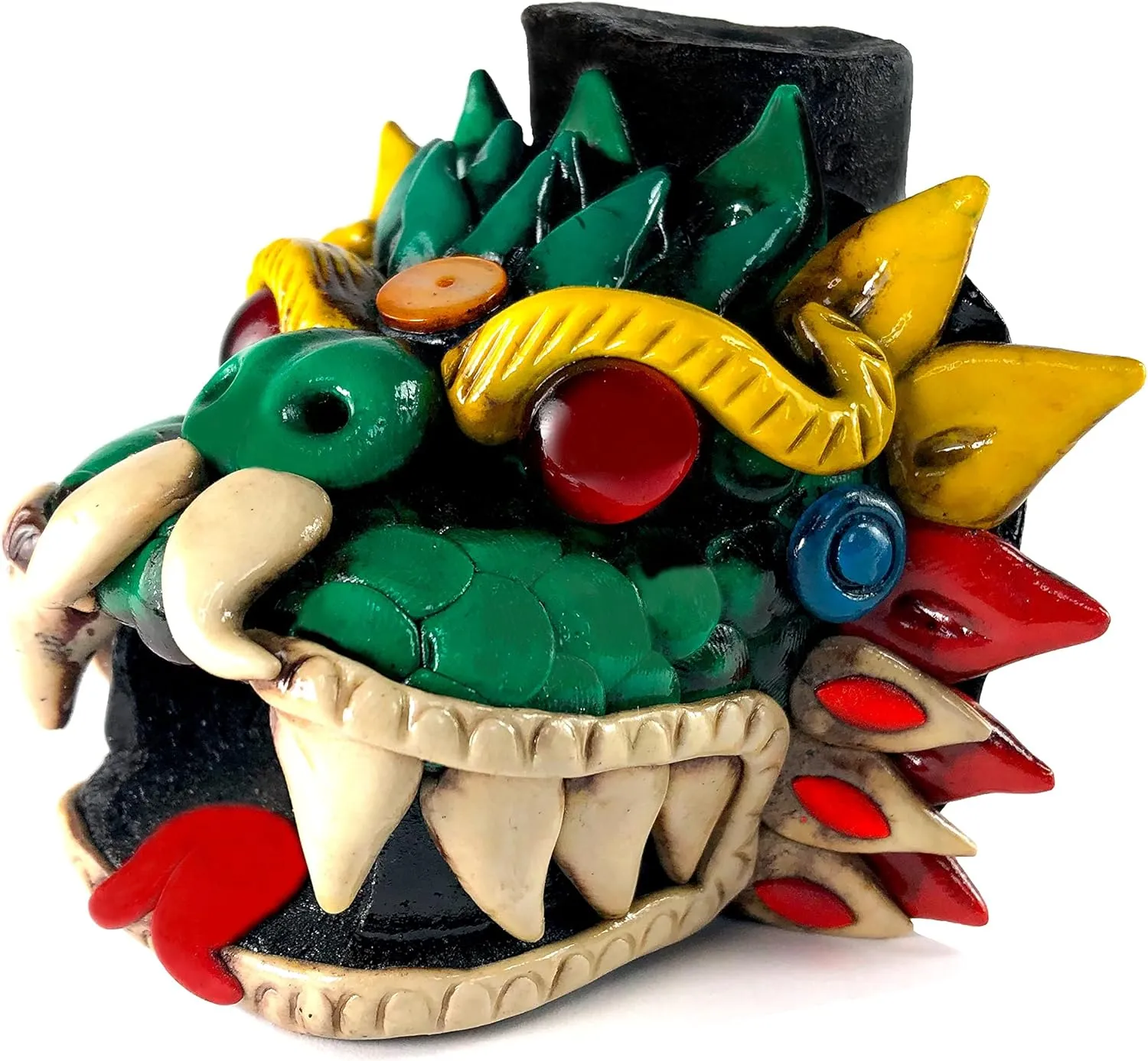 Aztec Whistle - Silbato Azteca - Quetzalcoatl Screaming Whistle - Terrifying Mayan Aztec Sound 125  Decibels