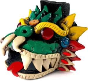 Aztec Whistle - Silbato Azteca - Quetzalcoatl Screaming Whistle - Terrifying Mayan Aztec Sound 125  Decibels