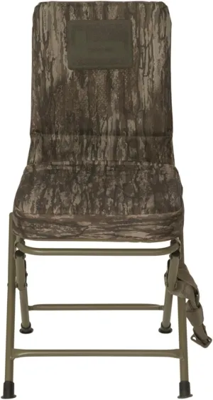 Banded Swivel Blind Chair – 360° Silent Rotation, Adjustable Legs, Padded Seat for Hunting (Realtree Legacy, Regular)