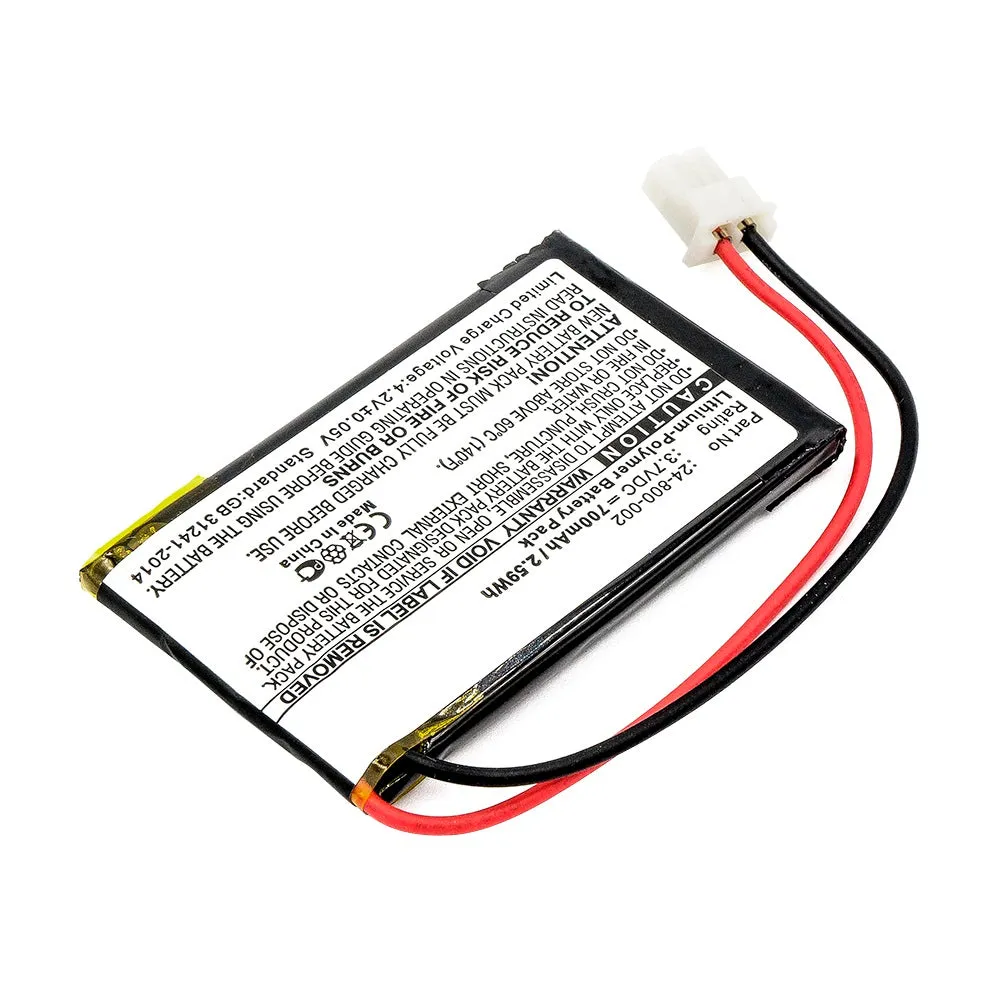 Batteries N Accessories BNA-WB-P13578 LED Light Battery - Li-Pol, 3.7V, 700mAh, Ultra High Capacity - Replacement for Solar PLB-24-800-006 Battery