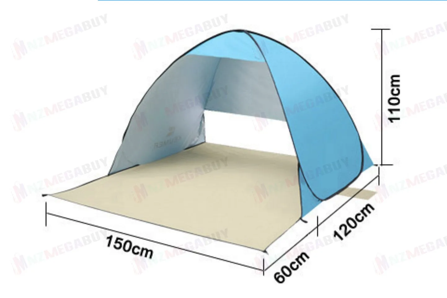 Beach Tent Sun Shelter Portable POP-UP Shade Outdoor Camping*M