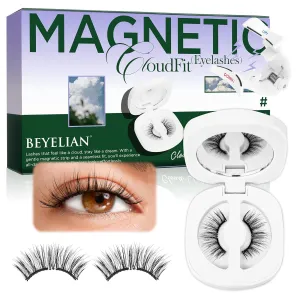 BEYELIAN Magnetic Eyelashes with Applicator Kit, Reusable Natural Look 3D Lashes, Easy Apply Soft Upgrade Magnetic Lashes for Eye Makeup (Lightweight & Soft)
