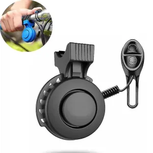 Bicycle Bell - Electric Bicycle Bell - USB Rechargeable Horn Bell Compatible wit
