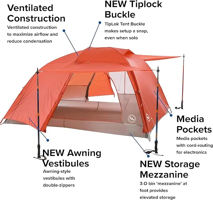 Big Agnes Copper Spur HV UL - UltralightBackpacking Tent