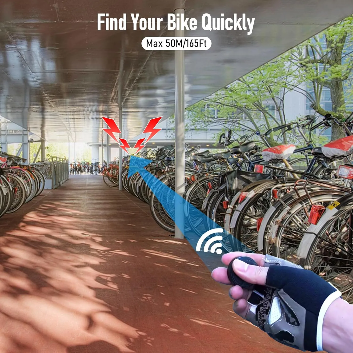 Bike Horn Adjustable 80-130DB, Electric Bicycle Bell USB Rechargeable, Waterproof Bicycle Accessories for Adults Mountain Bike Bells Whistle