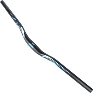 Bikes Bicycles Aluminum Alloy Handlebar 31.8 Mountain Bikes Riser Handlebars For Trekking Touring Commuting&Urban Bikes 690mm BMX DH XC AM FR Handle Bars Rise 30mm (Color : Blue, Size : 690mm)