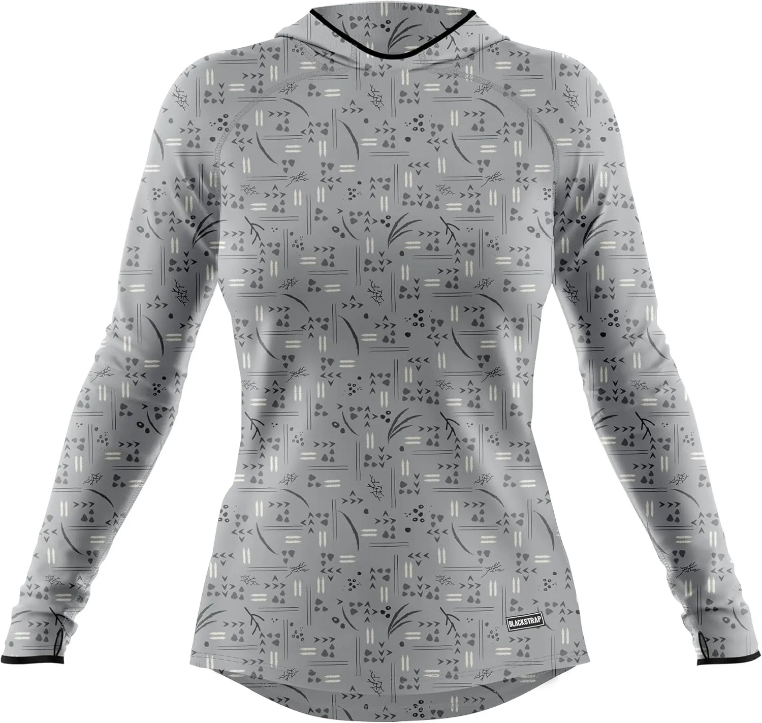 BLACKSTRAP Womens Hooded Brackish Crew UV Sun Shirt