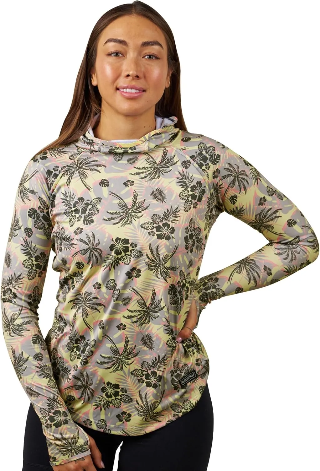 BLACKSTRAP Womens Hooded Brackish Crew UV Sun Shirt