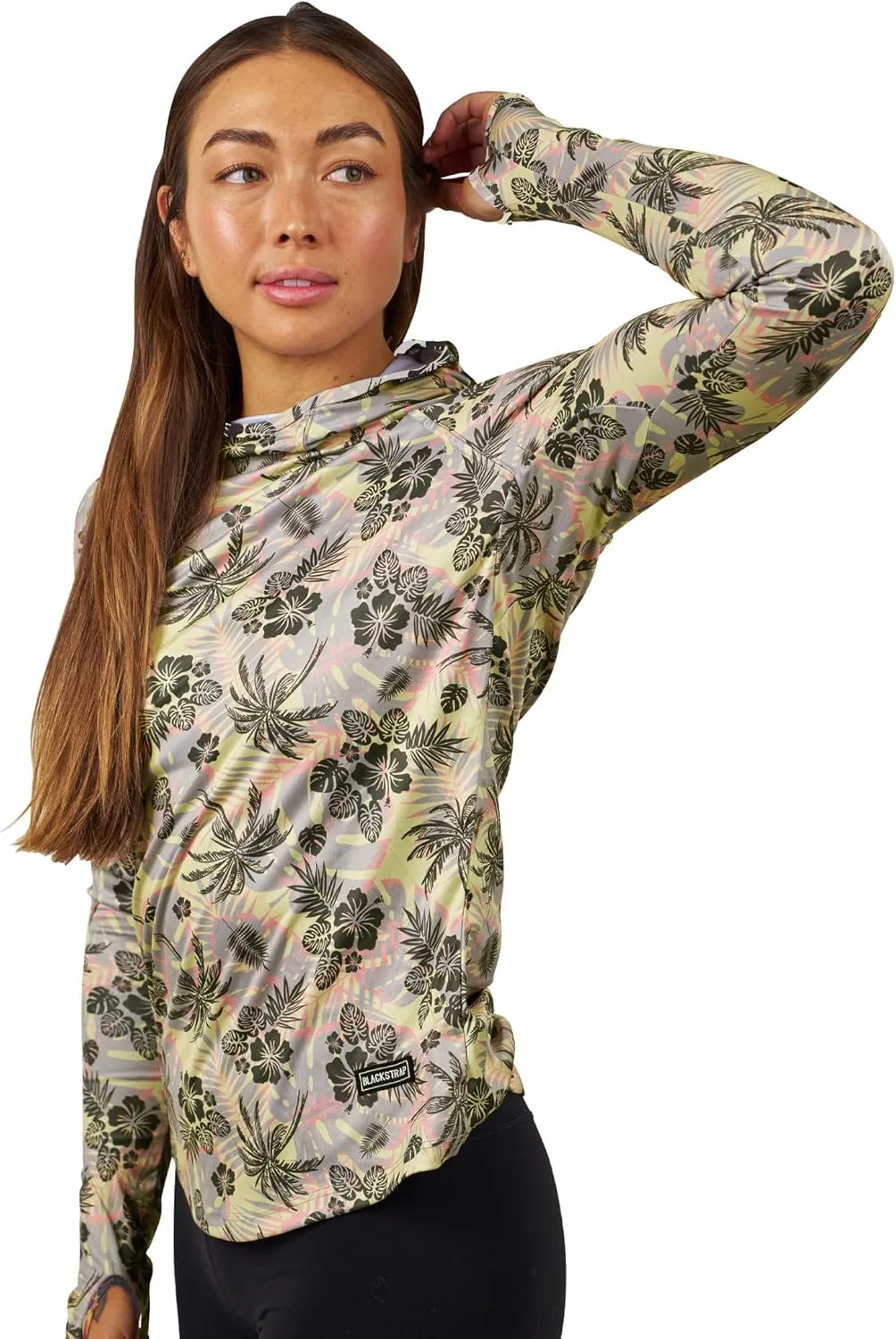 BLACKSTRAP Womens Hooded Brackish Crew UV Sun Shirt