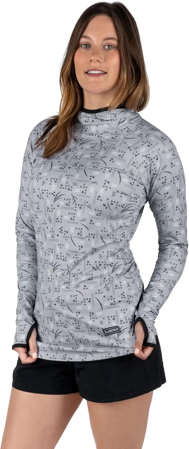 BLACKSTRAP Womens Hooded Brackish Crew UV Sun Shirt