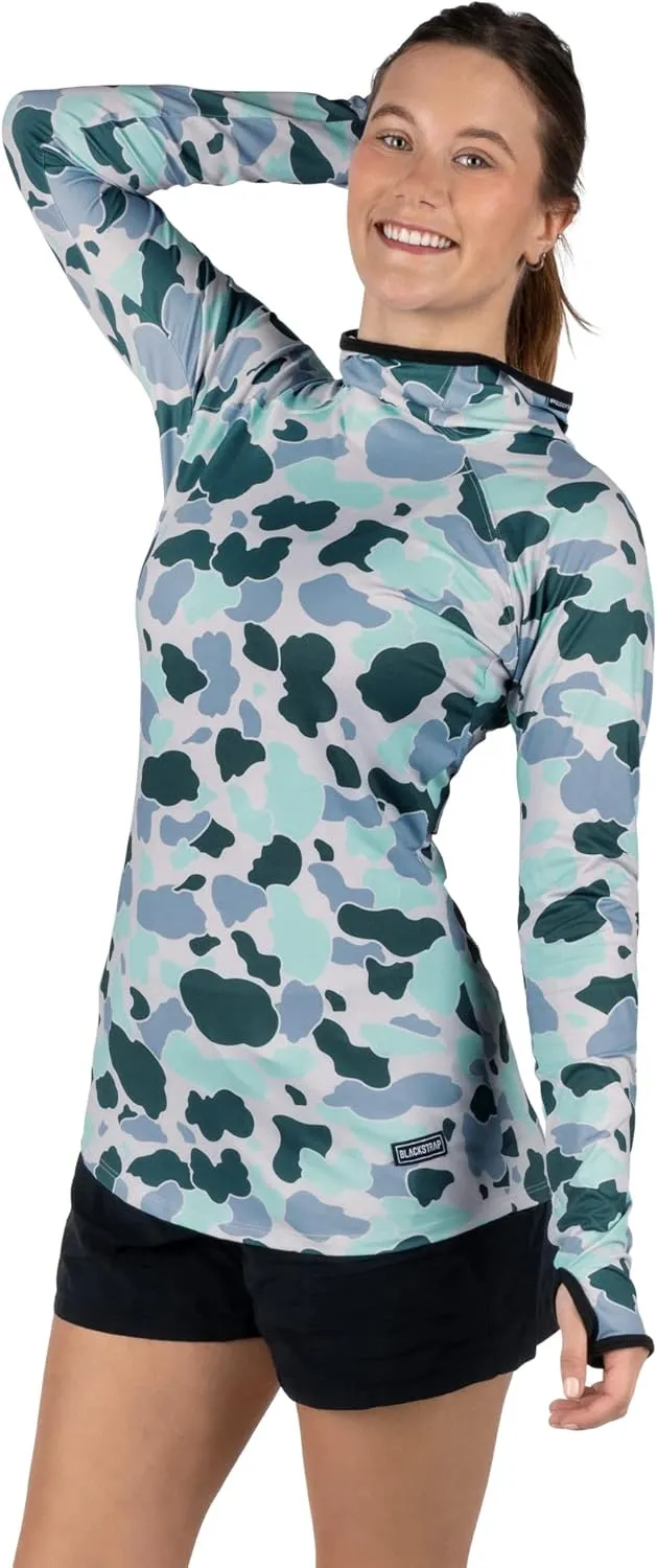 BLACKSTRAP Womens Hooded Brackish Crew UV Sun Shirt