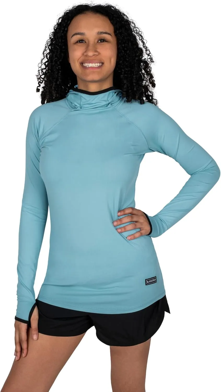 BLACKSTRAP Womens Hooded Brackish Crew UV Sun Shirt