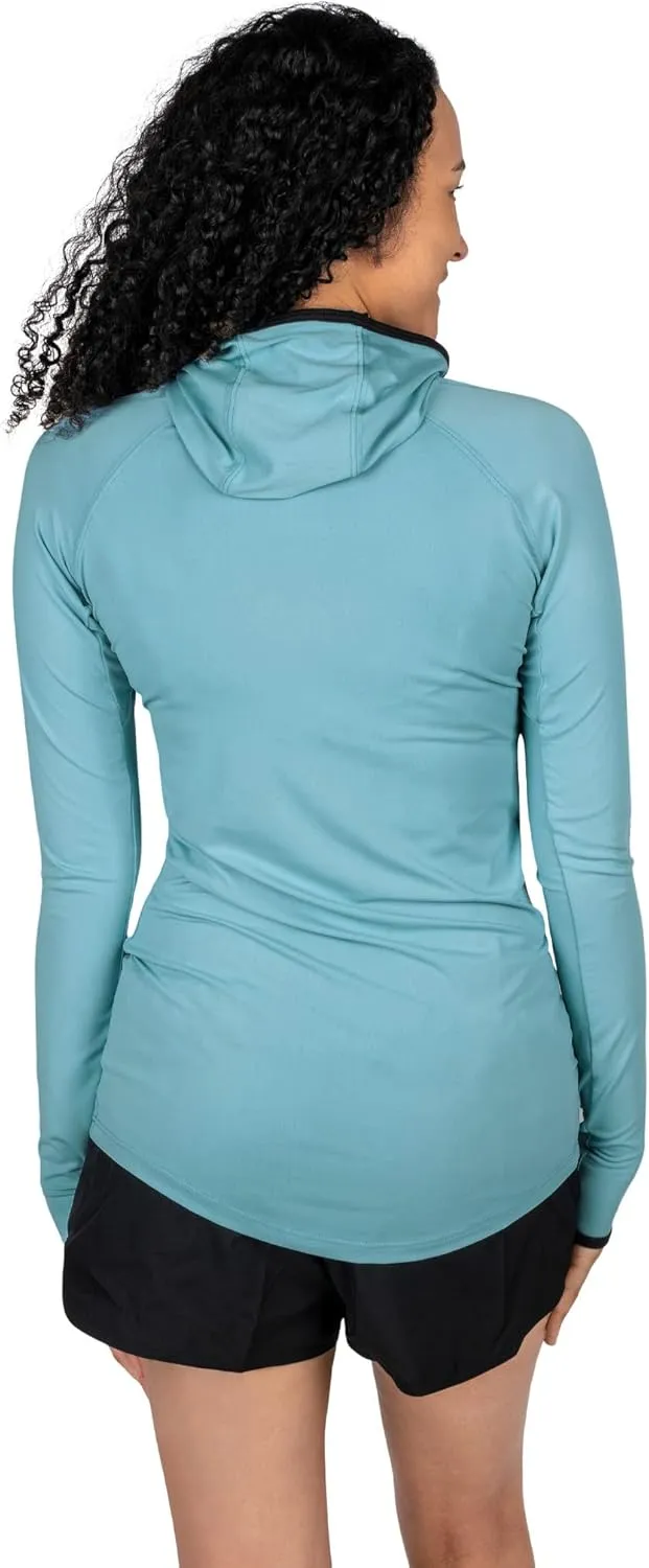 BLACKSTRAP Womens Hooded Brackish Crew UV Sun Shirt