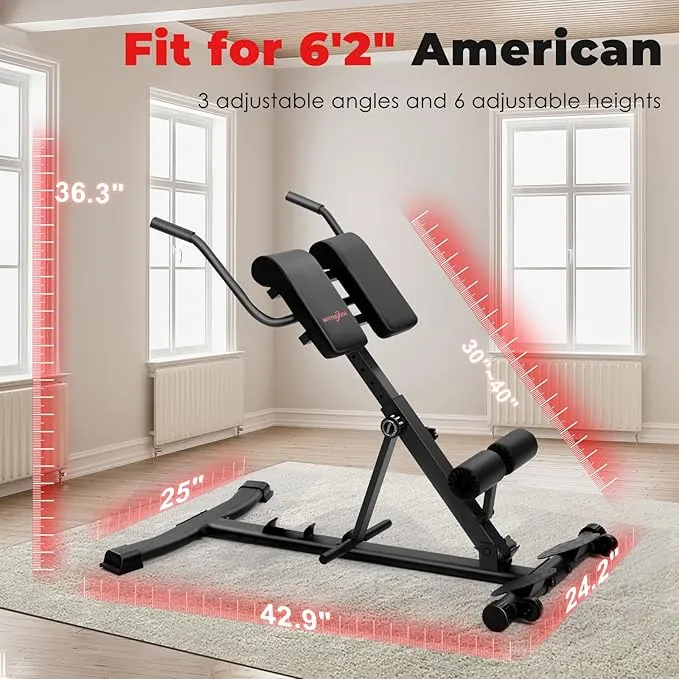 BODY RHYTHM Adjustable & Foldable Roman Chair