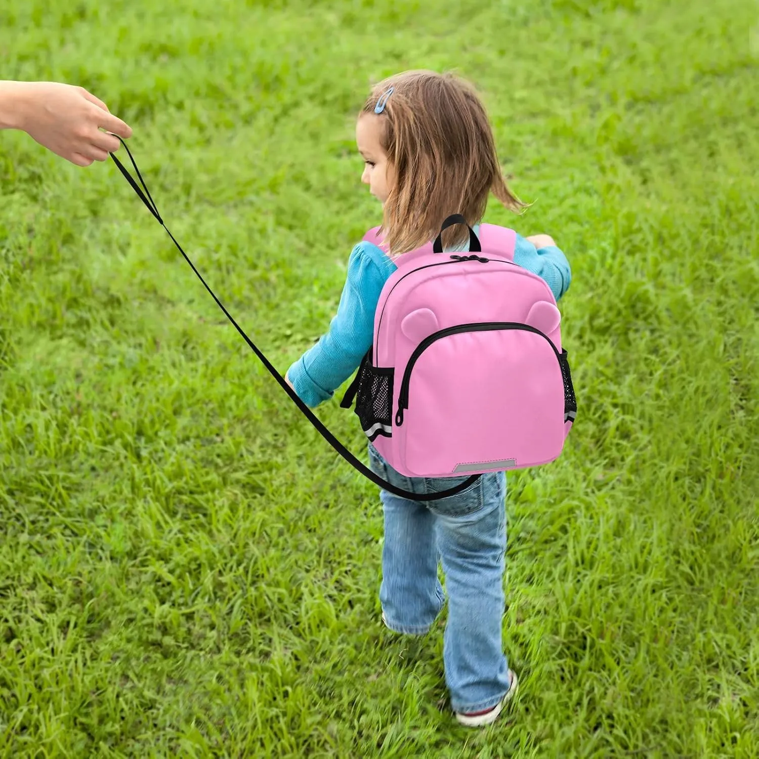 Bright Pink Toddler Backpack for School Kids Backpacks for Girls Boys 3-6 Elementary Preschool Kindergarten Backpack Toddler Bag