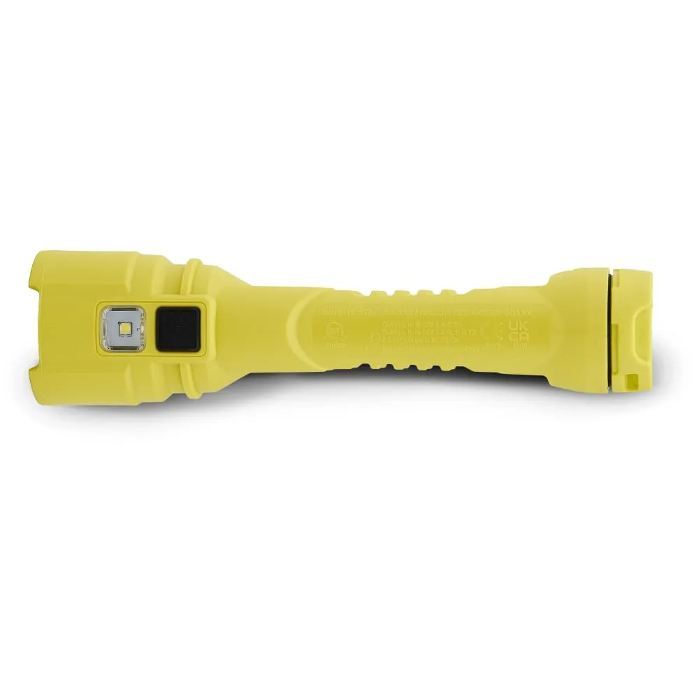 Bright Star Razor FSL Dual Light Magnetic LED Flashlight – 14,000 Candela, 10-Hour Runtime, USA-Made, Includes 3AA Batteries for Convenience